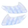 Set de Separadores de Dedos del Pie para Niños Elásticos Suaves SEBS Usables en Zapatos Separador de Dedos Superpuestos Cubierta Invisible para Pie de Cinco Agujeros Dedo del Pie