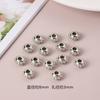 10 piezas Plata Antigua Vintage amor estrella de cinco puntas cuentas espaciadoras pequeñas DIY Joyería Hecha a Mano accesorios para pendientes collar material