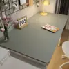Protetor de Olhos para Estudante Tapete de Mesa Impermeável Não Lavável Couro Cor Sólida Antiderrapante Resistente a Manchas Toalha de Mesa Tapete para Mesa de Computador Mesa de Café Tapete de Mesa