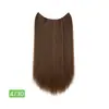 Peruca, Linha de Pesca de Fibra Química, Peruca Cortina de Cabelo, Cabelo Longo Liso, Extensões de Cabelo Sem Costura, Produtos para Linha do Cabelo de Seda de Alta Temperatura