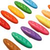 Crayones de plástico para niños que no ensucian las manos, para pintar en el jardín de infancia, crayones de maní para pintar, pasteles al óleo para pintar grafiti, papelería para estudiantes