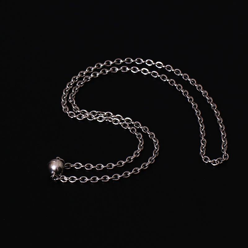 修1圆珠不锈钢项链