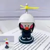Ácido Hialurónico Decoración de Pato para Coche, Accesorio para Interior de Coche, Patito Amarillo Pequeño para Vehículo Eléctrico, Material Ecológico