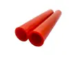 Tubo de silicone vermelho resistente a altas temperaturas 300 C vulcanizado com platina retardante de chamas UL94-V0 revestimento para tubo de aquecimento de forno