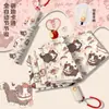 Sombrilla Automática Lolita, Linda Sombrilla de Protección Solar UV, Plástico Negro, Doble Uso para Sol y Lluvia, Sombrilla Plegable