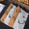 Descuento al por mayor Grado alimenticio Desechable Empaque para sándwiches Papel a prueba de grasa para hamburguesas Rollos de pollo Papel recubierto Plato para la cena