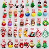 Llavero Navideño de Dibujos Animados Transfronterizo Llavero de Papá Noel Colgante para Coche Joyería para Colgar en Mochila Regalo Venta al por Mayor