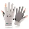 Luvas Finas de Proteção Solar de Verão para Homens, Ciclismo, Direção, Pesca, Esportes, Luvas sem Dedos Respiráveis, Atacado, Luvas Touchscreen para Mulheres