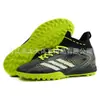 Zapatos Profesionales de Fútbol, Resistentes al Desgaste para Hombre, Tejido Fly-Knit de Caña Alta, Suela de Goma con Tacos, Amortiguación Ligera, Transpirables, Zapatos para Correr con Amortiguación