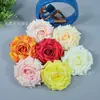 Flor rosa imperial de 15 cm decoración del hogar flor flor de boda arreglo floral corona hecha a mano caja de flores DIY con accesorios para fotografía de flores