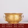 Cuenco Tesoro de Cobre Yang Tongji Sin Tapa Regalo Creativo Artículo de Artesanía Cuenco Tesoro Ruyi de Cobre