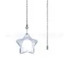 Ab Color Forma de Corazón Estrella Cadena Larga de Malla Ab Color Cadena de Cuentas de Cristal Cadena de Tirar Colgante de Ventilador Americano Suministro de Comercio Exterior