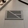 Desagüe de piso de acero inoxidable de alta calidad en color gris plomo, alto caudal, para baño, regadera, lavadora, alcantarilla, a prueba de insectos y olores