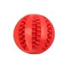 Direto da Fábrica corda tpr bola sólida borracha bola elástica brinquedo de treinamento para cães bola sólida brinquedo para pet atacado