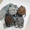 Mochila de Nicho da Moda 2024 Novo Estilo Personalidade Casual Versátil Mini Estampa de Leopardo Grande Capacidade