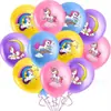 Globos de Látex de 12 Pulgadas Transfronterizos Varios Dibujos Animados Sanrio Spider-Man Cumpleaños Infantil Festival Fiesta Globos Decorativos