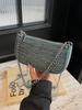 Bolsos de Moda de Nicho Completamente Tachonados para Mujer 2026 Nueva Moda Versátil Bolso de Cadena Bolso Cruzado Bolso de Hombro para Debajo del Brazo