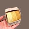 2025 Novo Dopamina Básico Mais Fácil para Combinar Corda de Cabelo Alta Elasticidade Rabo de Cavalo Corda de Cabelo Estilo Igual de Celebridade da Internet Prendedor de Cabelo Elástico