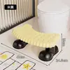 Taburete doméstico engrosado para inodoro, una herramienta útil para usar inodoros de tipo sentadilla, reposapiés de baño, escalón para inodoro, diseño creativo