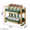 Estante de Almacenamiento Organizador de Bandejas Doble Capa Hogareño Estante Escurridor con Estante de Cocina para Encimera para Tazas, Vasos de Agua, Juegos de Té y Vasos de Vidrio