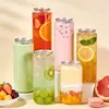Copos de lata para puxar fácil no atacado, copos de vedação comerciais, latas de vedação modernas de grau alimentício PP, garrafas de milk tea, garrafas de suco para bebidas, café