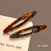 Presilha de cabelo oval vazada, elegante e colorida, para mulheres, novo modelo 2026, presilha lateral versátil e estilosa, acessório de cabelo tipo BB clip estilo coreano