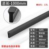 Tirador de puerta de armario minimalista moderno Yijia, herrajes negros para puertas de armarios de cocina y cajones, colección de tiradores de puertas de armarios
