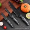 El Juego de Cuchillos Antiadherentes de Acero Inoxidable Negro Más Vendido de Amazon Cuchillo para Frutas Cuchillo para Rebanar Cuchillo de Chef