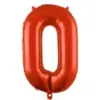 Globo digital de aluminio grande de 40 pulgadas independiente transfronterizo versión de EE. UU. cuerpo delgado Globo digital Decoración de fiesta de Amazon