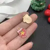 Colgante Navideño de Gota de Aceite de 50 Aleaciones DIY Reno Campana Muñeco de Nieve Bastón Pulsera Pendientes Accesorios