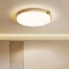 Lámpara de Dormitorio Moderna Simple Estilo Japonés B&B Color Madera Lámpara de Techo Espectro Completo Protección Ocular Lámpara para Habitación de Casa