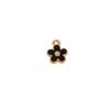 Accesorios para Joyería DIY Flor de Cinco Pétalos Esmalte Aleación Colgantes para Pendientes Banda Elástica Colgantes Estilo Coreano Pendientes de Girasol