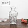 Comercio Exterior Mismo Estilo Mini Jarrón de Vidrio Escritorio Transparente Mini Jarrón Estilo Ins Adornos de Alto Valor