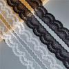 Renda Suave e Delicada, Saia de Boneca Handmade DIY Estilo Fada Fina, Barra de Renda de Larga Largura
