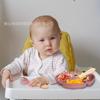 En stock mayoreo productos de silicona para niños tazón para comida de bebé ventosa fuerte antideslizante traje de silicona plato con divisiones