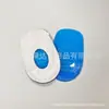 Palmilha de calcanhar em gel TPE, tamanho médio, respirável, anti-odor, ideal para basquete, corrida, resistente ao desgaste e com absorção de impacto.