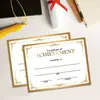 Certificados Escolares Europeos y Americanos Más Vendidos Transfronterizos, Tarjetas de Certificado de Logro de Jardín de Infancia, Certificados de Diploma de Finalización Preescolar para Niños