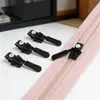 Reparador de cremallera metálica desmontable para el hogar, venta al por mayor de fábrica, bolsa de ropa, cabeza de repuesto universal para cremallera, instalación gratuita
