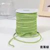 Cinta de gamuza de terciopelo coreano extra dulce con cordón para empaque de regalo de pastel, cinta tejida, cordón de gamuza