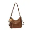 Bolsa Grande Retrô para o Outono de 2026 para Mulheres, Nova Bolsa de Ombro Transversal e Mochila Casual Elegante e Estilosa