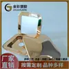 Caixa Popular de Sombra e Blush, Tampa Transparente para Contorno e Iluminador, Caixa Vazia, Material de Embalagem Personalizado para Sombras de Maquiagem
