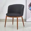 Juego de mesa y sillas de comedor de imitación de madera maciza nórdica, mesa redonda creativa de ocio minimalista moderna para apartamentos pequeños, sillas para cafetería