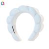 Qiyue - Accesorios para el cabello de alta calidad, estilo europeo y americano, para mujer, con esponja de baño y nubes, para desmaquillar y peinar el cabello