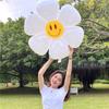 Decoración de fiesta de primer cumpleaños para niños y niñas, con globos y tartas grandes, digital, con escena y foto