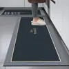 Tapetes de Piso para Cozinha Estilo Simples, Tapetes Antiderrapantes Resistentes a Manchas, Tapetes de Piso para Porta de Entrada, Capachos Absorventes de Água e Resistentes a Manchas, Tapetes de Cozinha para Casa