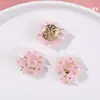 Flor de Cristal Pétalo de Hada Super Envejecida Racimo de Flores Trenzado a Mano con Cuentas Pasador de Pelo Accesorios para el Cabello Pendientes Material Venta al por Mayor