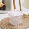 Mousse Caja Mil Capas Caja Pastel Tiramisú Caja Pastelería Horneada 650ml Plástico Transparente Caja de Embalaje Sellada