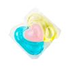 Bola de detergente para ropa de tres cámaras, limpieza profunda, protección del color, fragancia, compatible con perlas de detergente, desgerminado y eliminación de ácaros, líquido para ropa con perfume.