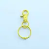 Conjunto Selecionado com Cuidado de 40 Cores de Clips Coloridos para Cachorro, Fechos Lagosta, Chaveiros, Clips Elásticos Giratórios, Cores Personalizáveis