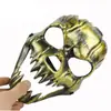 Terror de Halloween dentes afiados Cabeça de Fantasma máscara facial completa festival de fantasmas festa dentes grandes caveira máscara de plástico vendas diretas da fábrica